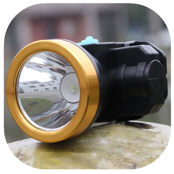 

led head lighting charging head white yellow strong light hunting fishing light lithium battery battery night fishing small