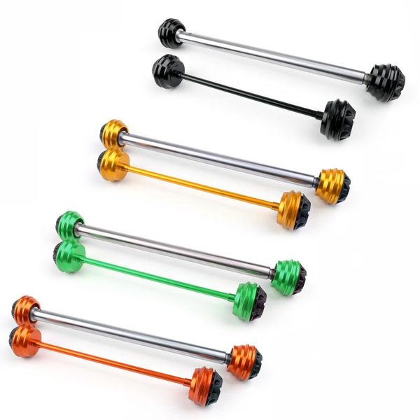 

artudatech front & rear axle fork protector crash sliders for z800 2013 2014 2020 2020 motorcycle accesories parts