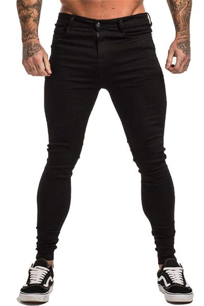 

pencil pants 20ss new mens clothing casual mens designer jeans fashion washed black mid waist slim, Blue