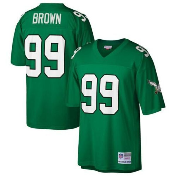 

jerome brown #99 mitchell & ness 1990 retired legacy jersey, Gray