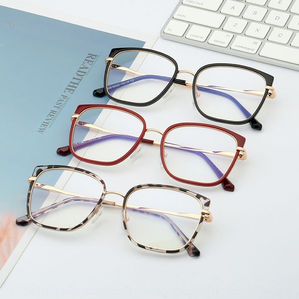 

95618 fashion new tr90 anti-blue comfortable spring protective glasses legs women's game protective glasses, Silver