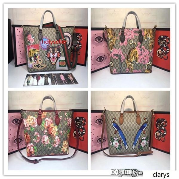

large gg blooms reversible pink rose multi canvas leather tote for women new 4 colors fashion bags size: 37*29*15cm