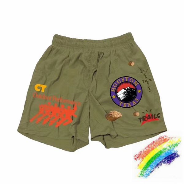 

green mesh shorts men women beach style dongguan_ss, Black