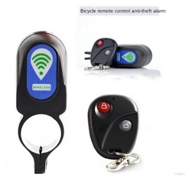 

alarm alarm mountain bike anti-theft device with remote control wireless bicycle bicycle remote control lock