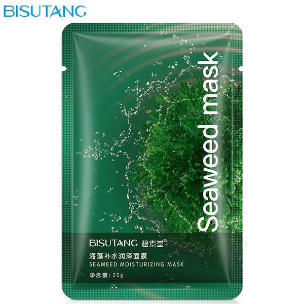 

seaweed collagen relieve dry rough skin fade uneven tone reduce sunburn black face skin care live yeast hydrate wholesale face mask