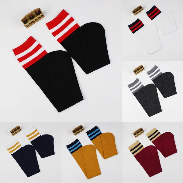 

in the big stockings nv tong wa boys soccer thigh high student sports mid cotton socks and socks calf cotton stockings, Black