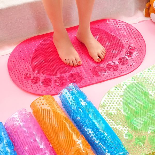 

bxhrq environmentally friendly and tasteless plastic t environmental protection pad tasteless cylinder pad large bathroom mat pvc shower ba