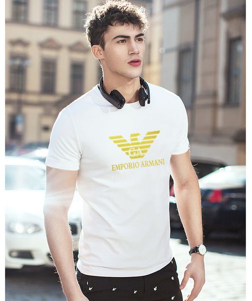 

18ss sinners cotton letter printing logo t-shirt fashion men women couple tee hfwptx012, White