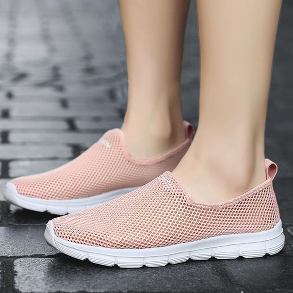 

running shoe for women outdoors sneakers summer breathable mesh footwear 2020 athletic sport trainers shoes zapatillas mujer #4