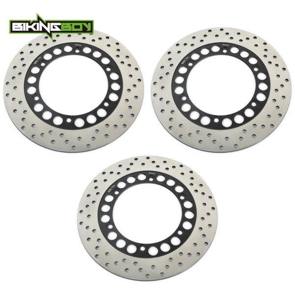 

bikingboy front rear brake discs disks rotors rd 350 lc / r xj600 83-91 xj 900 f 83-86 fz genesis fzx fazer 750 xp 500 t max