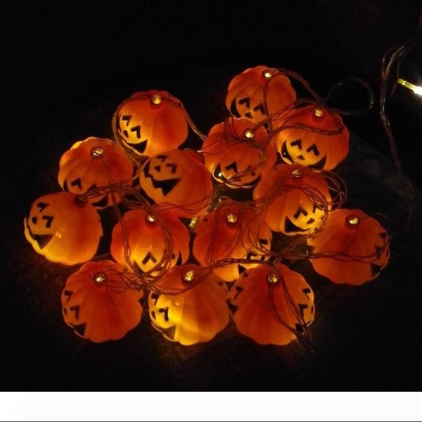 

pary holiday pumpkin shape lights mini string lights pumpkin strip battery operated starry lights for christmas wedding party decoration