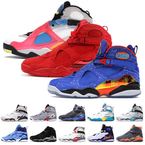 

2020 fashion jumpman 8 se multicolor doernbecher valentines day 8s viii mens trainers basketball shoes retro south beach sports sneakers, White;red