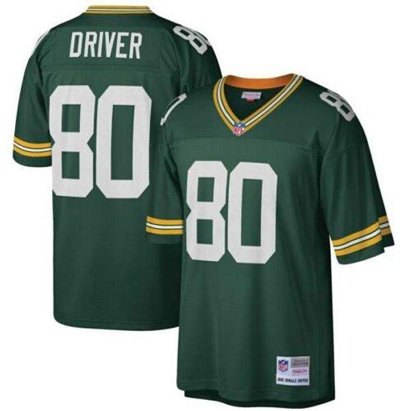 

donald driver # 80 mitchell ness пенсионер наследие джерси, Gray