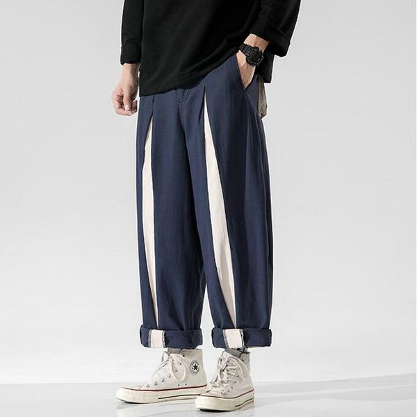 

men streetwear cargo pants 2020 autumn hip hop joggers pants overalls black fashions baggy pockets trousers men dropshipping