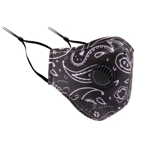 

washable luxury designer face mask protective mask ultraviolet-proof dustproof riding cycling sports print mouth masks women outdoor#994, Black