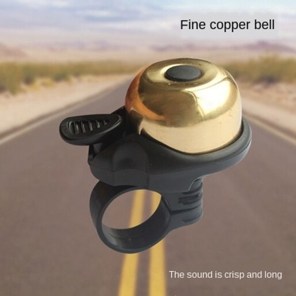 

pure copper mountain bicycle bicycle bike mini car bell crisp and loud sound long pure copper bell