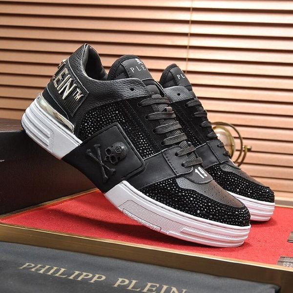 

new arrival mens shoes luxury lightweight fashion sports footwears plus size low lace -up casual men shoes chaussures pour hommes, Black