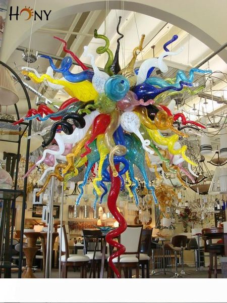 

110v 120v 220v 240v ce ul fancy villa decor handmade murano glass chandelier