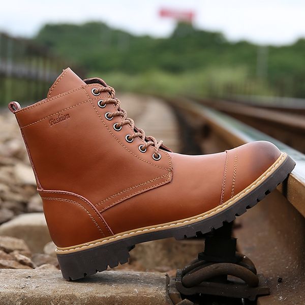 

tenis designer a mens homme black mens shoes boots safety fashion trend zapatillas altos high hombre high leather altas quality