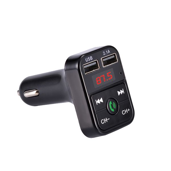 

elistooop wireless bluetooth fm transmitter handscar kit lcd mp3 player dual usb charger car accessories fm modulator