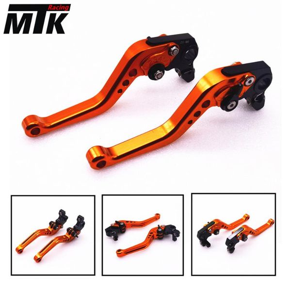 

cnc aluminum brake clutch levers set short adjustable lever for 1190 adventure/r super adventure 1290