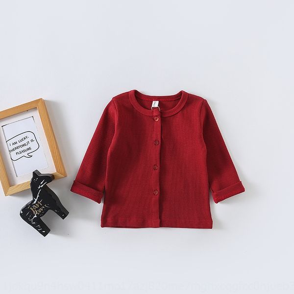 

мю обезьяна кардиган 2019 девочек сплошной цвет милый детский вязаный кардиган новая мода девочка длинный рукав пальто пальто, Blue