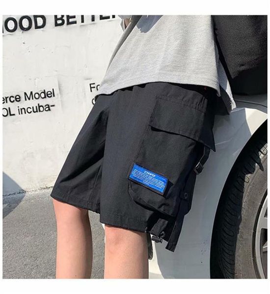 

knee length shorts mens clothing mens designer shorts fashion natural color shorts with pockets casual relaxed, White;black