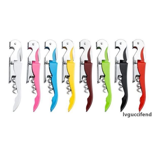 

8 colors wine opener corkscrew red wine bottle opener stainless steel multi function beer bottle cap opener lx1045