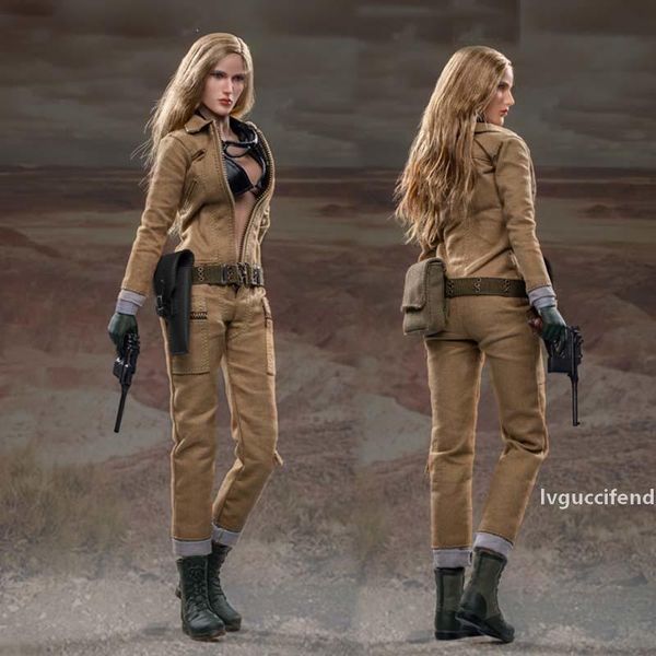 

collection 1/6 scale action figure set toy swtoys no fs020 eva eva movable doll female soldier puppet set for kid gift toy t200227