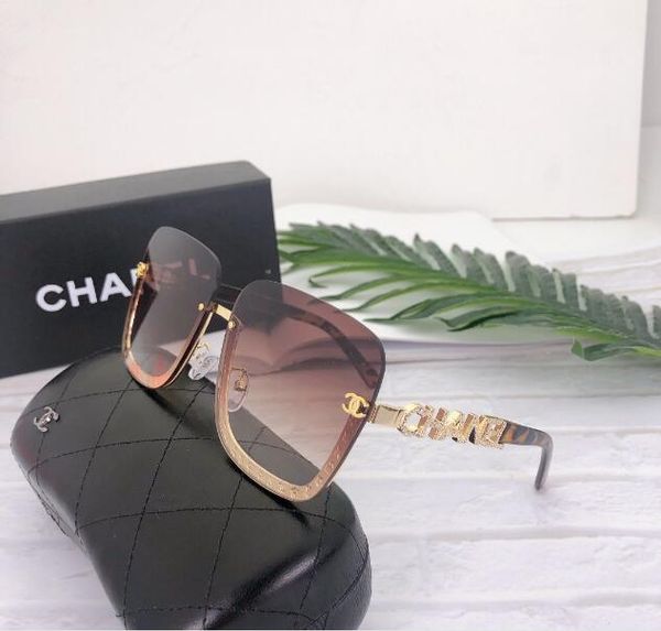 

fashion accessories brand design 2020 half frame sunglasses women men sun glasses outdoors driving glasses, Blue;gray