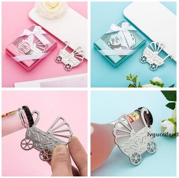 

baby stroller bottle opener creative pram shaped openers baby boy girl birthday party giveaways ing