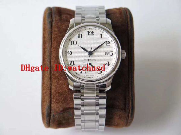 

gs factory 2.666.4.78.6 wristwatches stainless steel mens wristwatch sapphire crystal waterproof watches swiss cal.l693 automatic mechanical, Slivery;brown