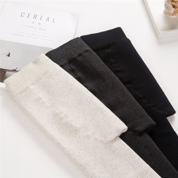 

autumn winter women plus velvet thick leggings fashion comfortable legging pants casual solid color leggings tt3311, Black