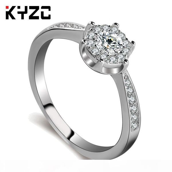 

fashion-korean version wedding ring eight hearts eight arrows simulation diamond ring female couples creative proposal ring, Golden;silver