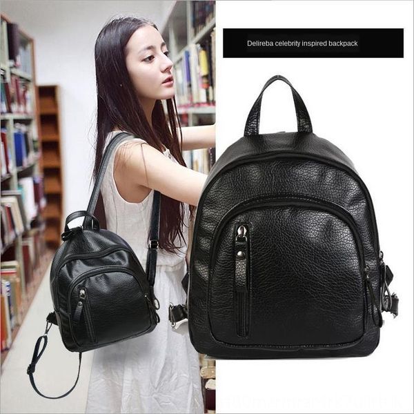 

2019 fashion new fashion dilireba with the same style washing skin chest multi-purpose shoulder bag shoulder bag