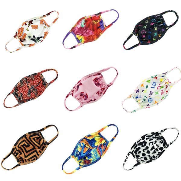 

dener fa mask fasion cotton droll fa mask flag digital sports alloween cosplay fa masks dust warm windproof mask#767, Black