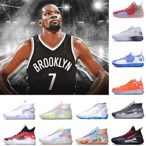 

новый дюрант 12 баскетбол обувь мужская обувь air kd 11 золото / чемпионат mvp финалов спортивная обувь обучение кроссовки кроссовок размер