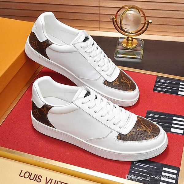 

2020 fashion sneakers mens shoes breathable with origin box rivoli sneaker mens shoes luxury design zapatos de hombre casual shoes men drop
