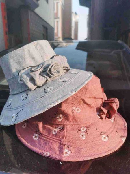 

straw sun straw hat sun hat, Blue;gray