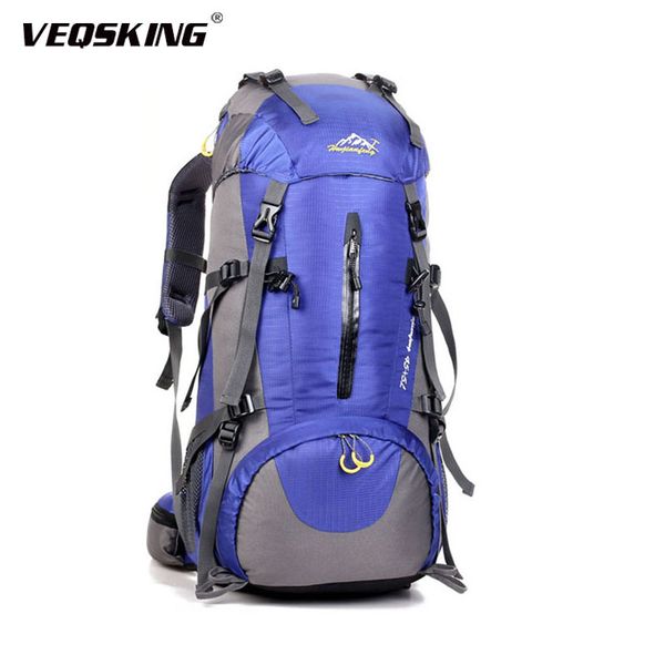 

50l открытого туризм трекинг рюкзак, mens женщин водонепроницаемого climbing путешествие рюкзаки, спорт рюкзак альпинизм сумка