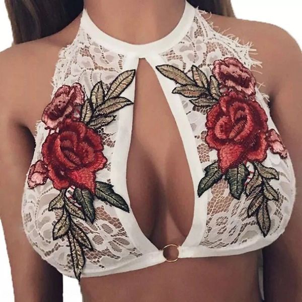 

izj23 sumaitong lace versatile flower bra sumaitong embroidered lace embroidery embroidery embroidered versatile flower br, Black;white