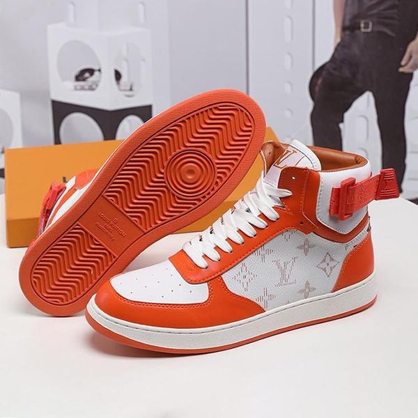 

mens shoes fashion rivoli sneaker boot breathable trainers zapatos de hombre mens shoes fashion ankle boots luxury design drop ship, Black