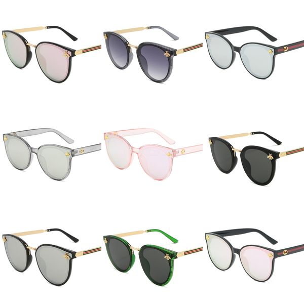 

dsgn co. 2020 cute stylish rimless sunglasses for women 7 color flower fashion sun glasses uv400#165, White;black