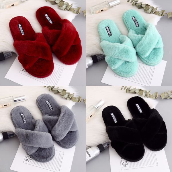 

18clas15 with sandals slippers women real leather studs high heels sandal 35-41 rivet transparent slippers slide sandals flip flops#331, Black