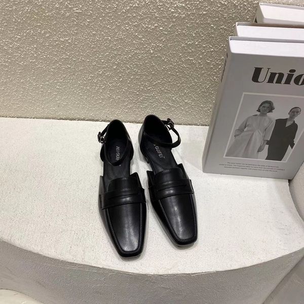

2020 бренд дизайнерские женские sandal мулов обувь casual низкий каблук насос обувь пряжки скольжения осень новый открытый слайды платье, Black