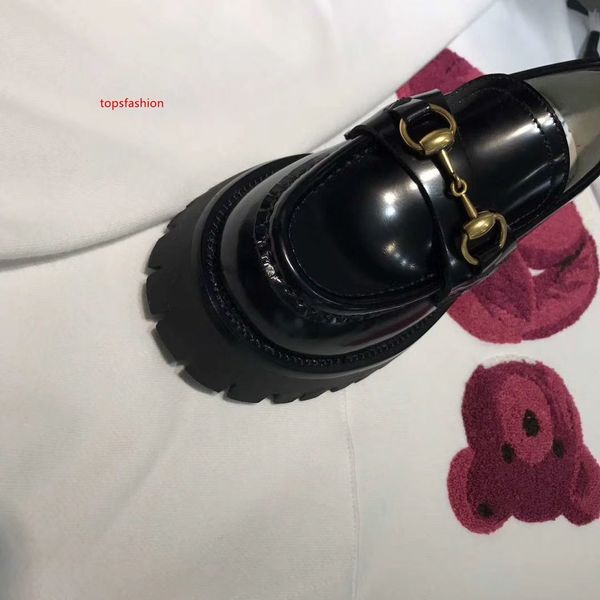 

new women casual spring autumn lady leather fashion thick bottom shoes 111701, Black;green