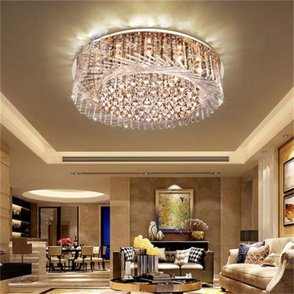 

new fashion led living room crystal ceiling lights bedroom chandelier creative bird's nest crystal lamp ceiling lamp pendant lamps