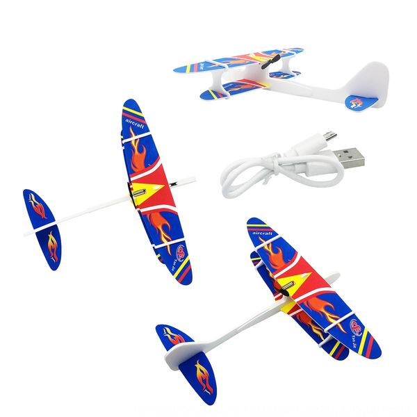 

fc9lw new electric hand-throwing rotary battery fall-resistant splicing model lithium auxiliary new electric hand-throwing rotary aircraft g