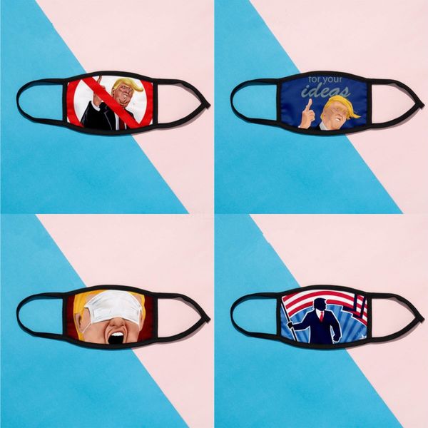 

triple black tiger face mask reusable cartoon print cubrebocas con pantalla ultraviolet proof washable running riding bike protective zlh#15