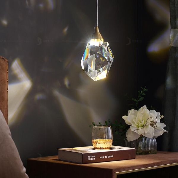 

postmodern light luxury copper pendant lights living room dining bar bedside bedroom pendant lamp polished copper